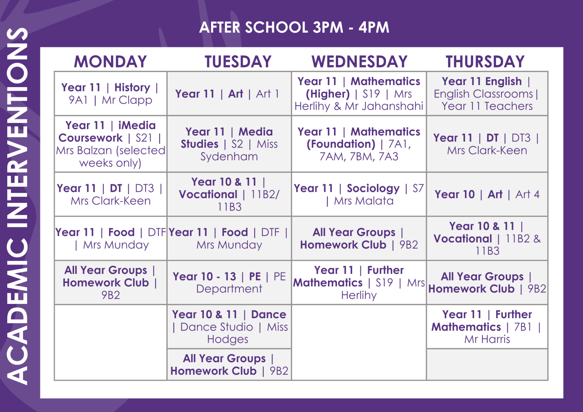 After School CWS